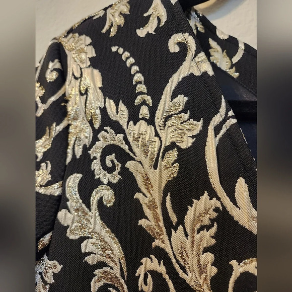 Anine Bing Brocade Foil Mini Dress - Picture 9 of 13